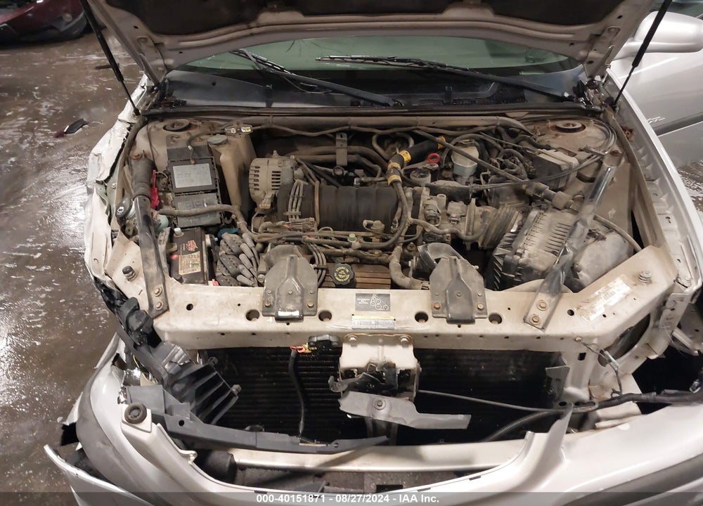 2002 CHEVROLET IMPALA LS VIN: 2G1WH55KX29224257