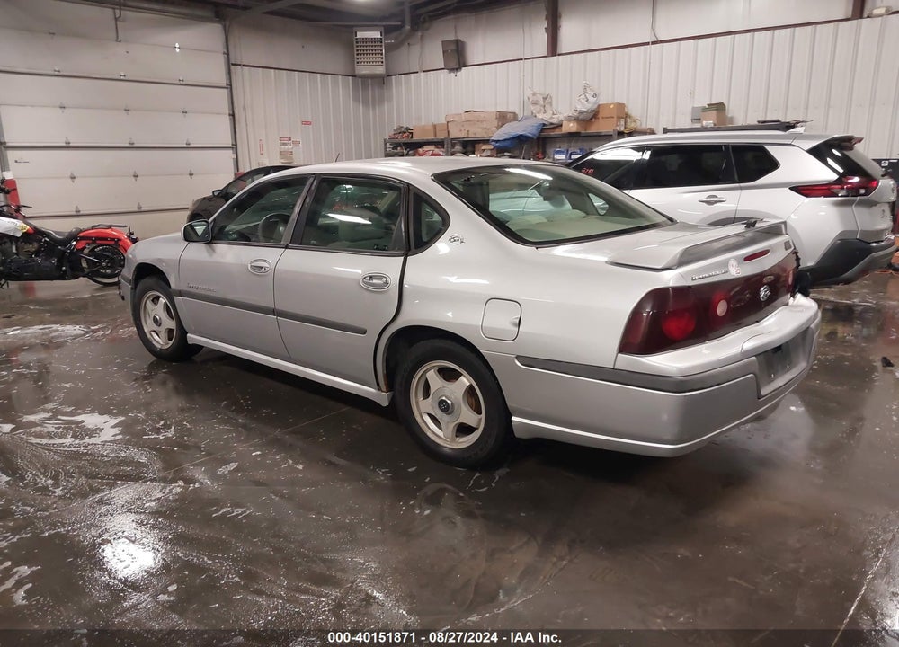 2002 CHEVROLET IMPALA LS VIN: 2G1WH55KX29224257