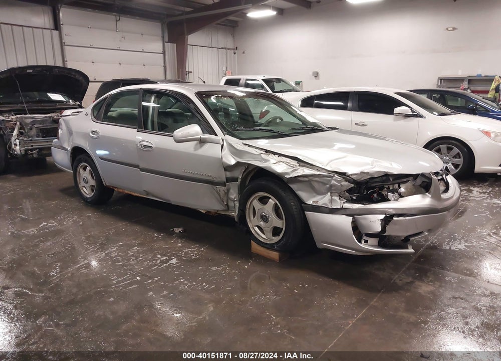 2002 CHEVROLET IMPALA LS VIN: 2G1WH55KX29224257