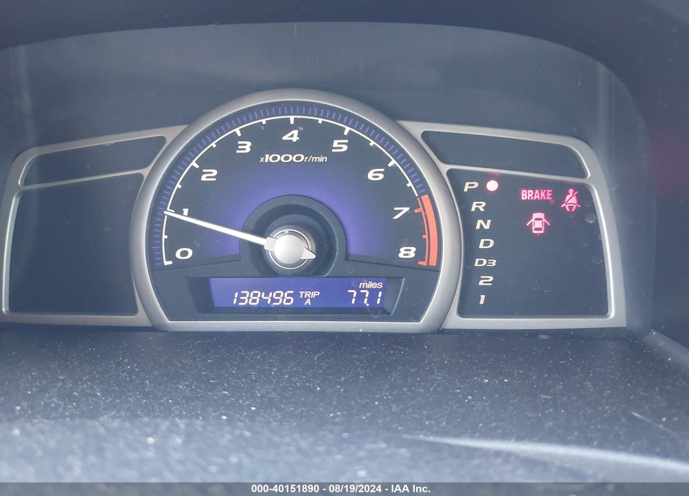 2010 HONDA CIVIC LX VIN: 2HGFA1F58AH528836