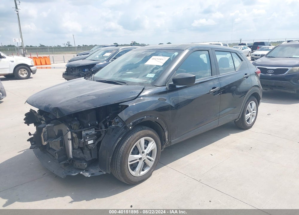 2022 NISSAN KICKS S XTRONIC CVT VIN: 3N1CP5BV5NL501378