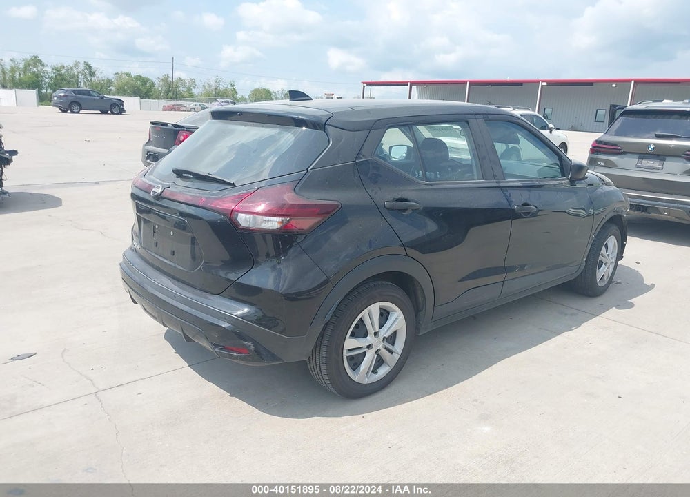 2022 NISSAN KICKS S XTRONIC CVT VIN: 3N1CP5BV5NL501378