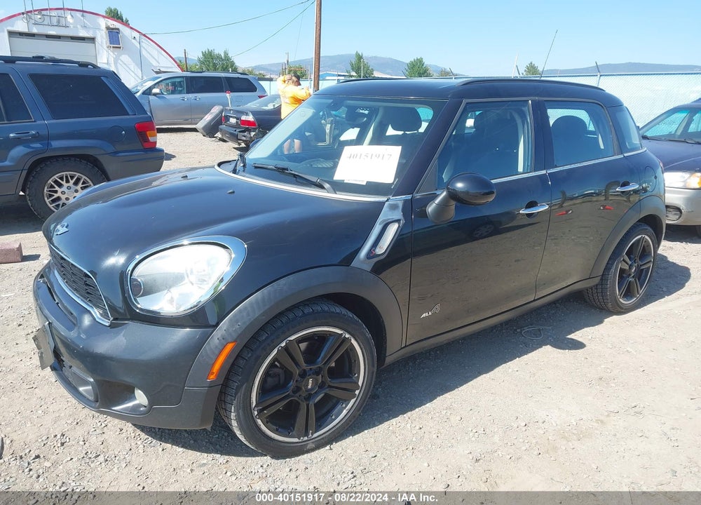 2011 MINI COOPER S COUNTRYMAN VIN: WMWZC5C56BWL54654