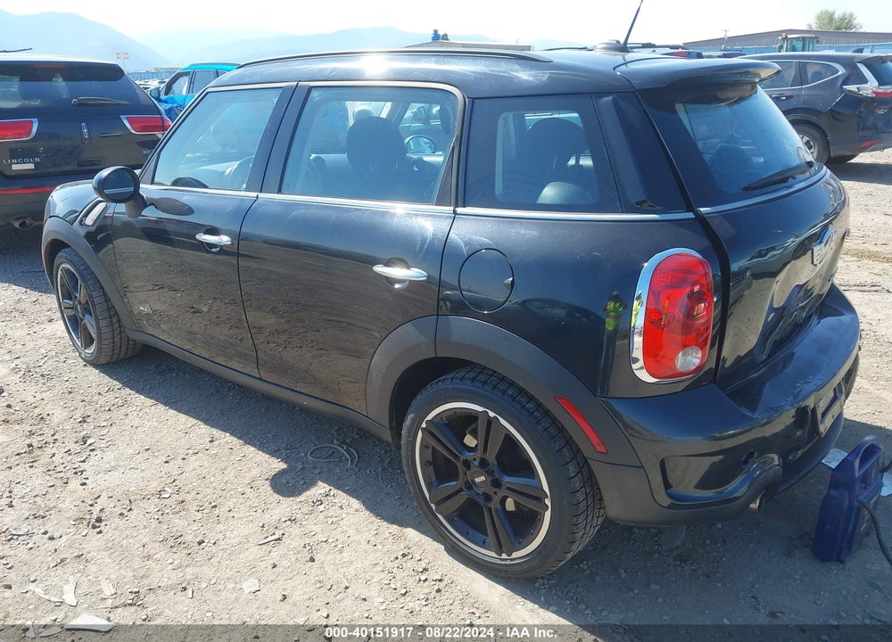 2011 MINI COOPER S COUNTRYMAN VIN: WMWZC5C56BWL54654