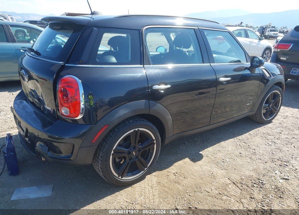 2011 MINI COOPER S COUNTRYMAN VIN: WMWZC5C56BWL54654