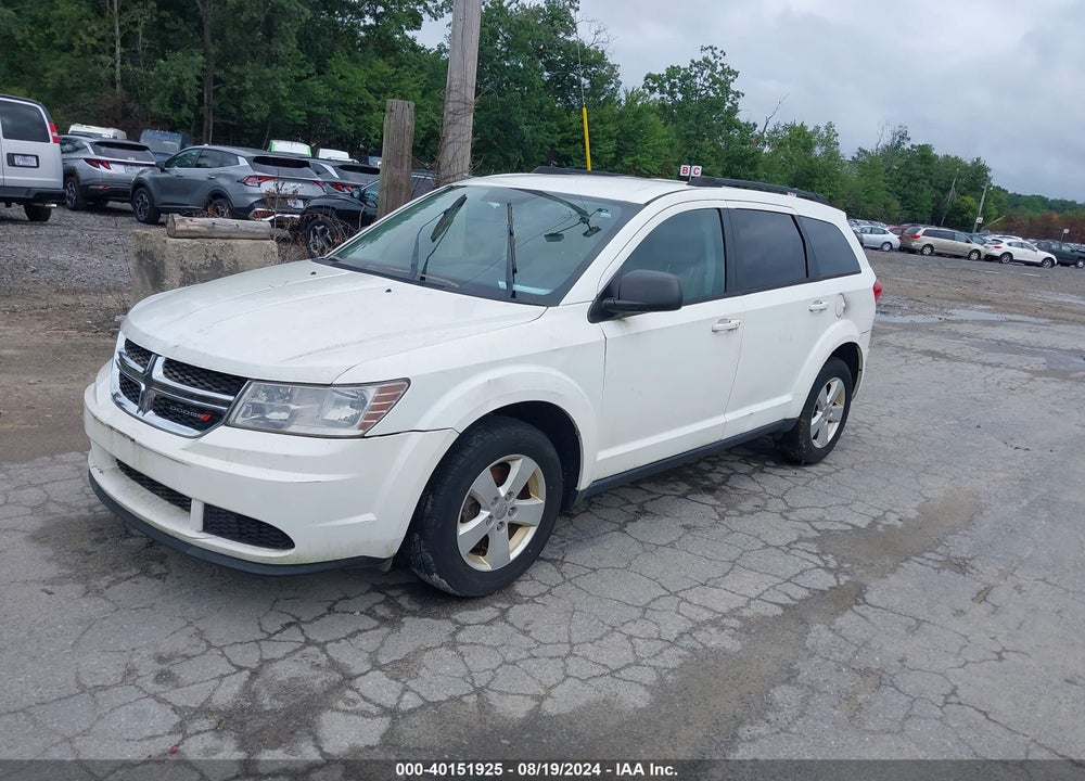 2014 DODGE JOURNEY SE VIN: 3C4PDDAG7ET187737