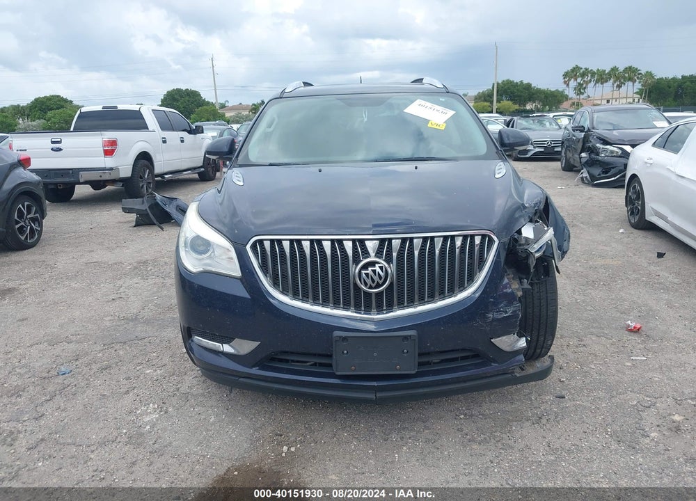 2016 BUICK ENCLAVE LEATHER VIN: 5GAKVBKD9GJ340274