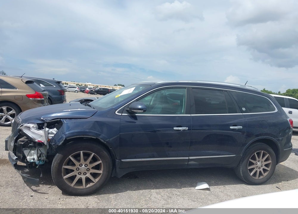 2016 BUICK ENCLAVE LEATHER VIN: 5GAKVBKD9GJ340274