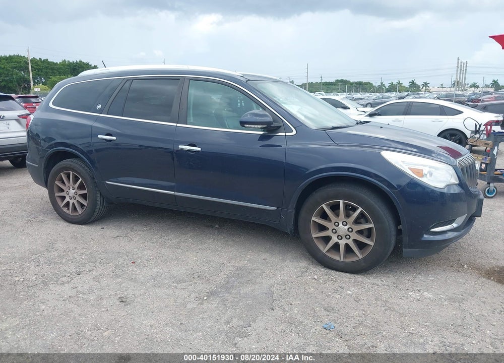 2016 BUICK ENCLAVE LEATHER VIN: 5GAKVBKD9GJ340274