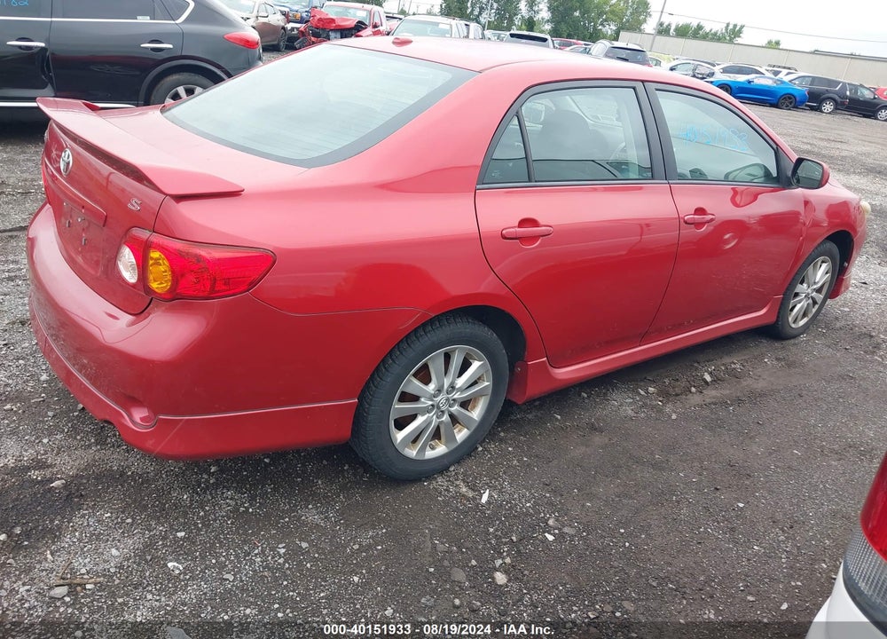 2010 TOYOTA COROLLA S VIN: 2T1BU4EE0AC263248