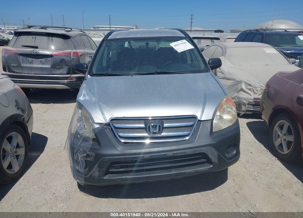 2006 HONDA CR-V LX VIN: JHLRD68586C008176
