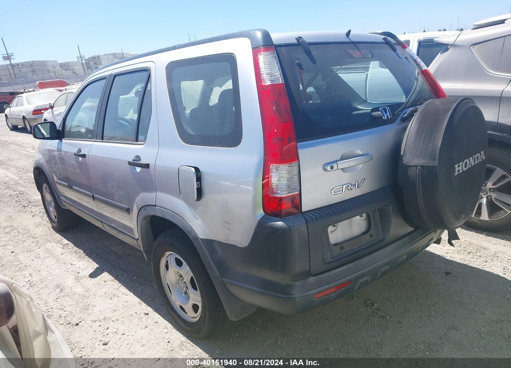 2006 HONDA CR-V LX VIN: JHLRD68586C008176