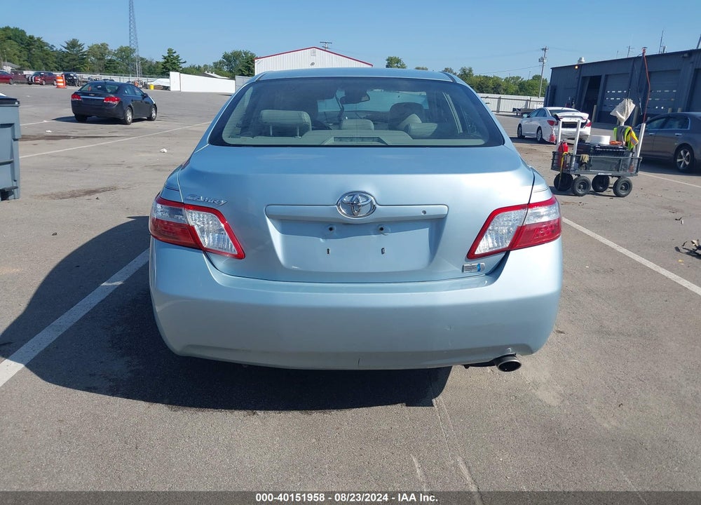 2009 TOYOTA CAMRY HYBRID VIN: JTNBB46K293051543
