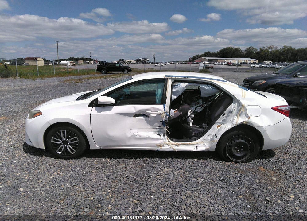 2016 TOYOTA COROLLA LE VIN: 2T1BURHE8GC598159