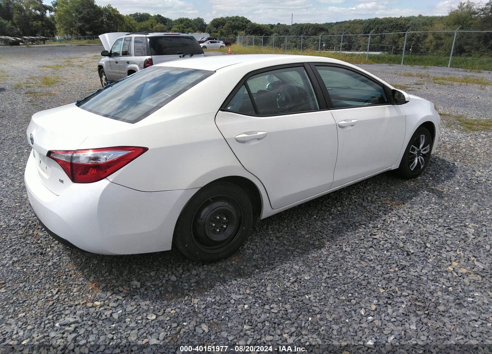 2016 TOYOTA COROLLA LE VIN: 2T1BURHE8GC598159