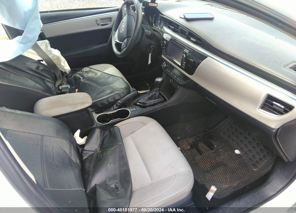 2016 TOYOTA COROLLA LE VIN: 2T1BURHE8GC598159