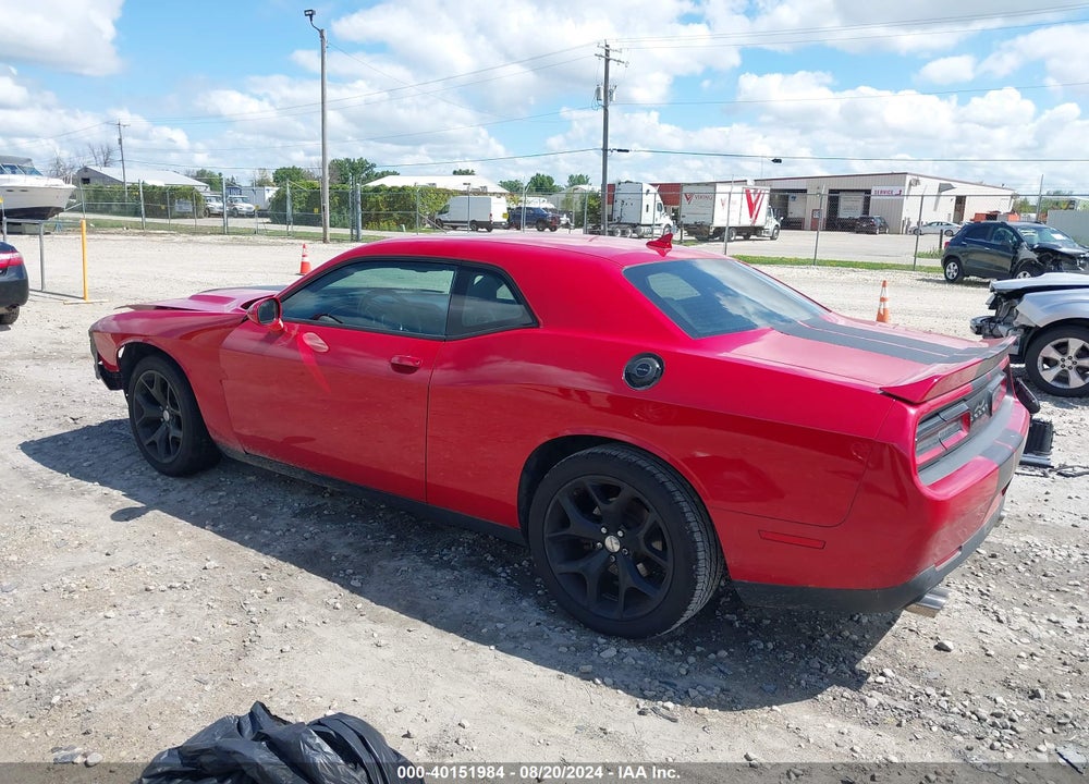 2015 DODGE CHALLENGER SXT PLUS VIN: 2C3CDZBG4FH822387