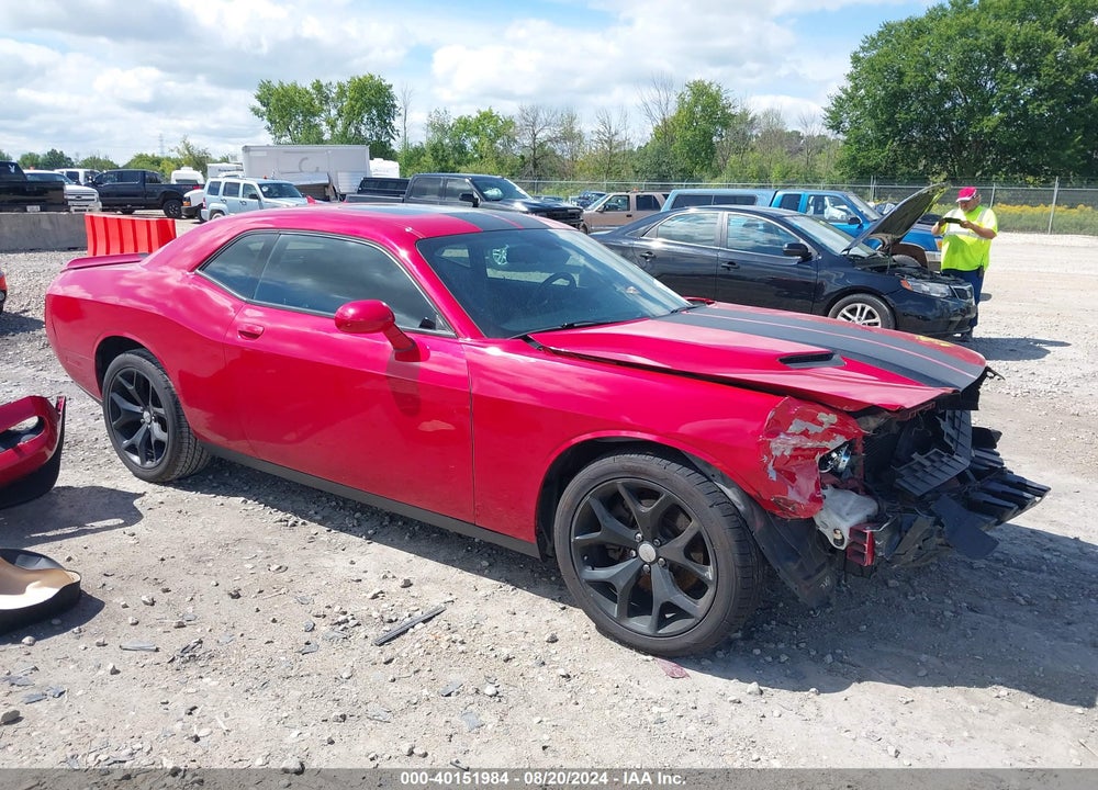 2015 DODGE CHALLENGER SXT PLUS VIN: 2C3CDZBG4FH822387