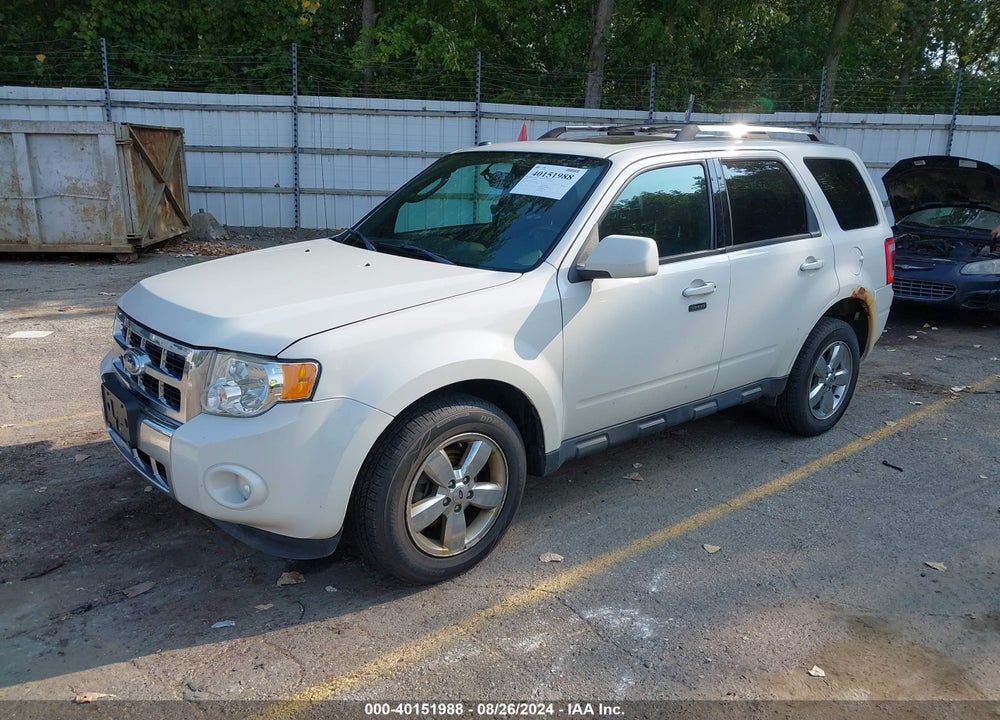 2012 FORD ESCAPE LIMITED VIN: 1FMCU9E77CKA28426