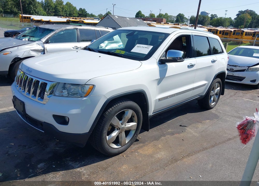 2013 JEEP GRAND CHEROKEE OVERLAND VIN: 1C4RJFCT1DC523786