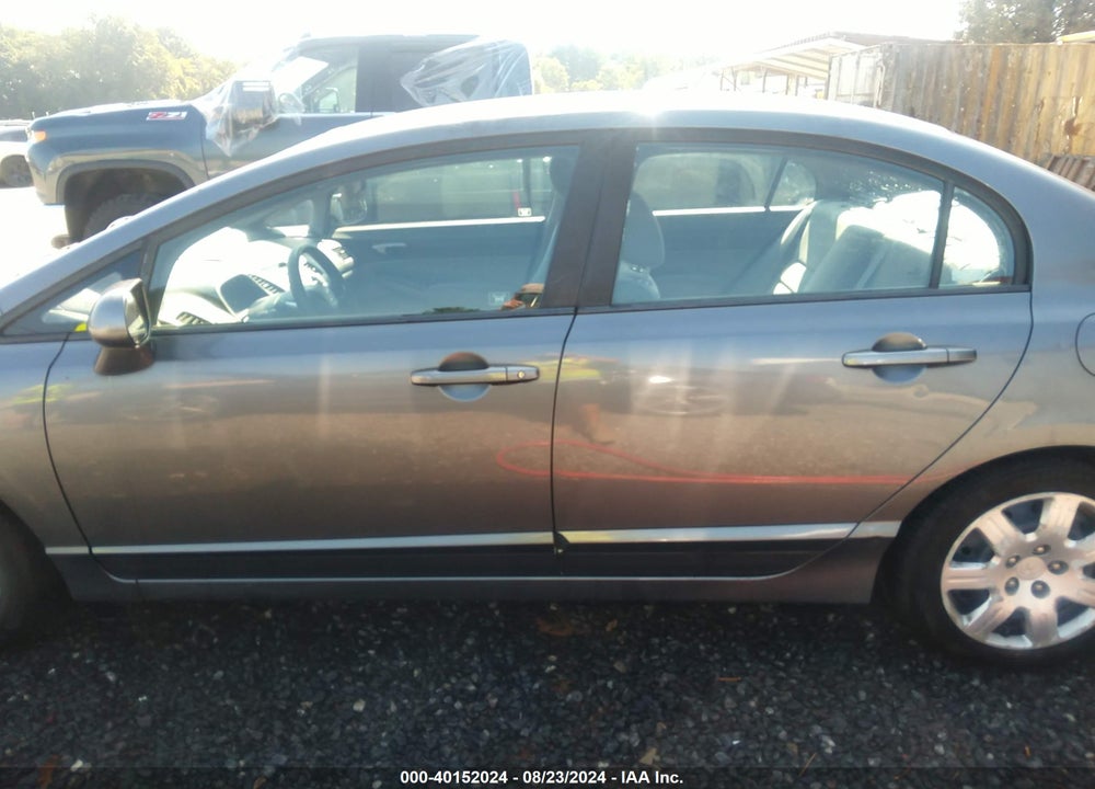 2009 HONDA CIVIC LX VIN: 1HGFA16579L029380
