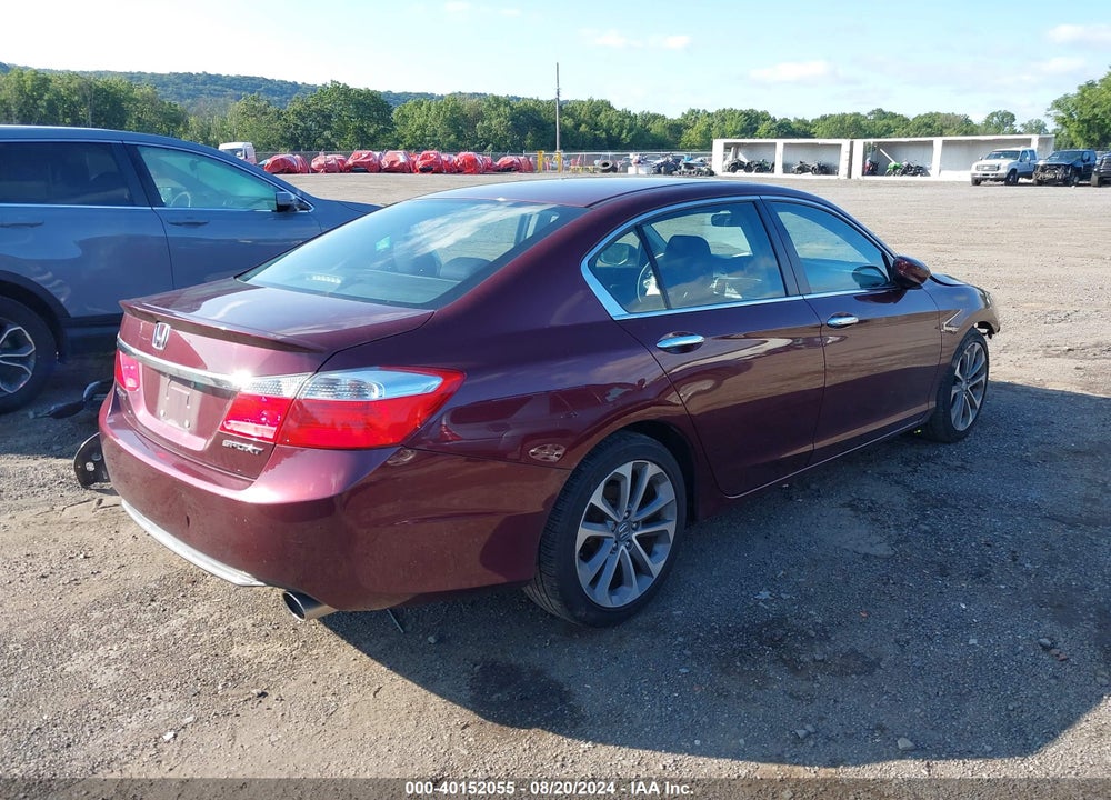 2013 HONDA ACCORD SPORT VIN: 1HGCR2F59DA242143