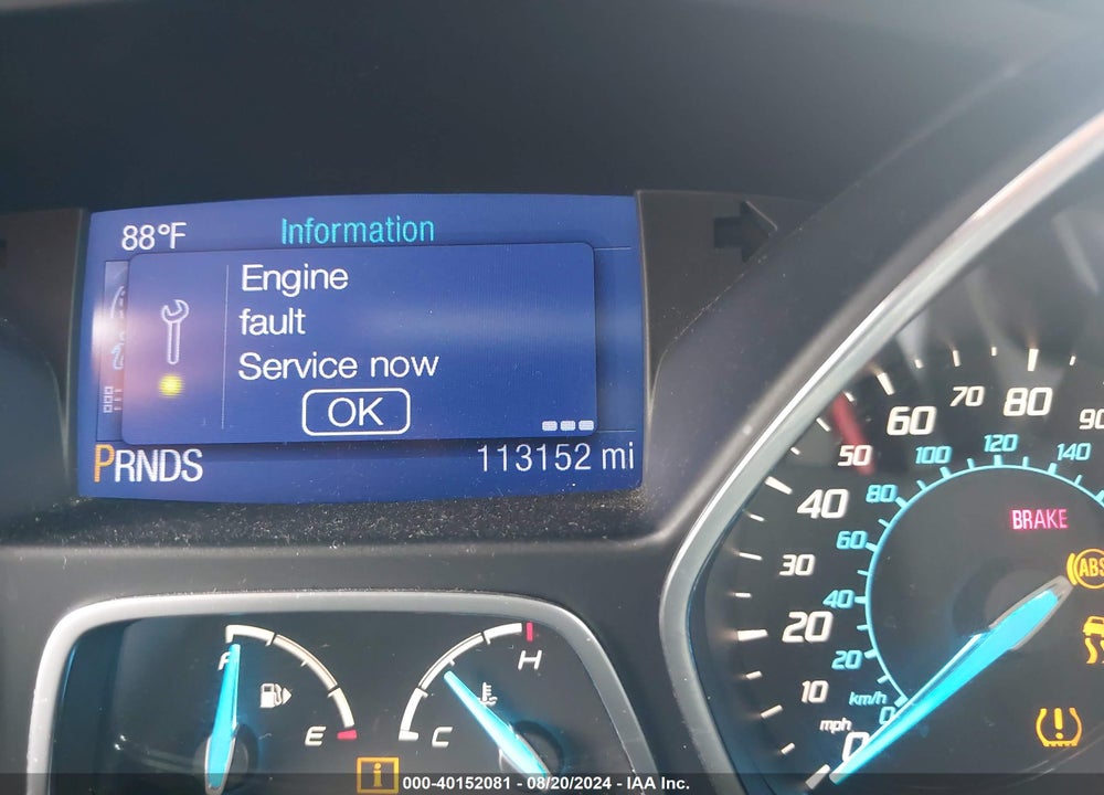 2013 FORD ESCAPE SE VIN: 1FMCU0GX7DUB85176