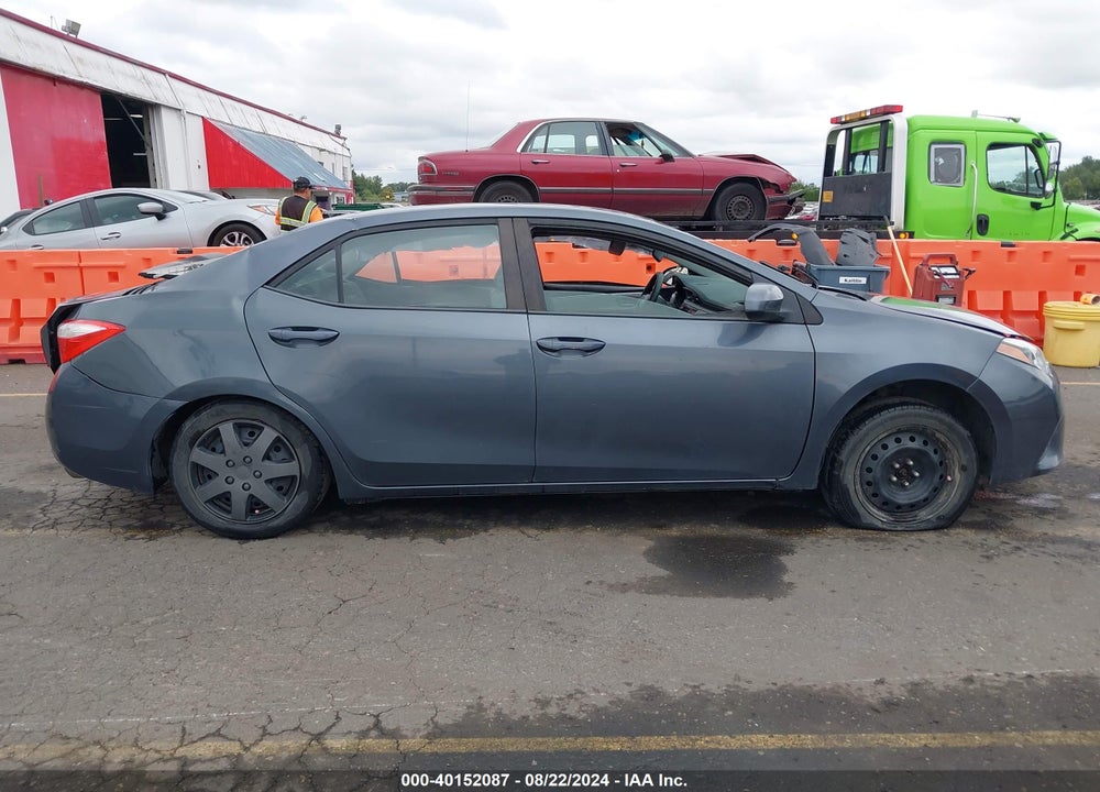 2014 TOYOTA COROLLA LE VIN: 5YFBURHE4EP140969