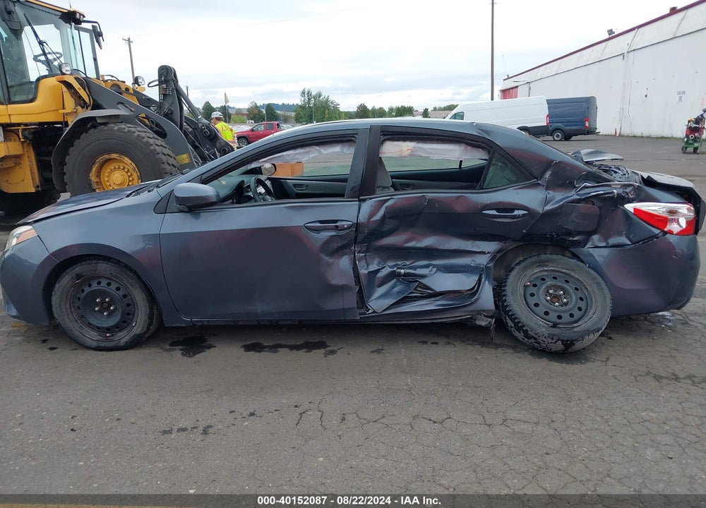 2014 TOYOTA COROLLA LE VIN: 5YFBURHE4EP140969