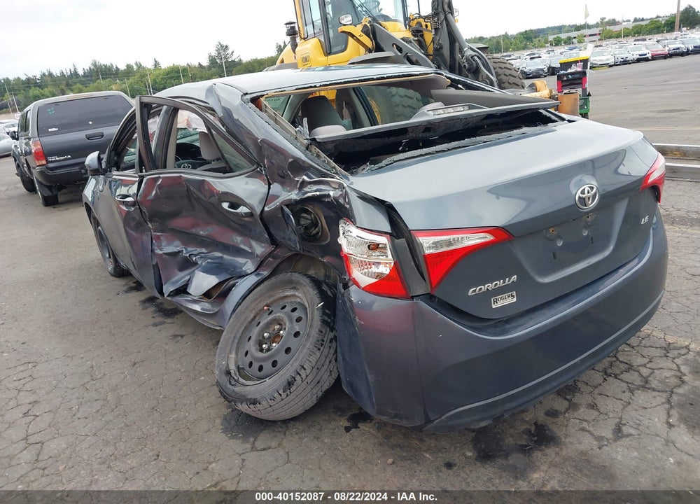 2014 TOYOTA COROLLA LE VIN: 5YFBURHE4EP140969