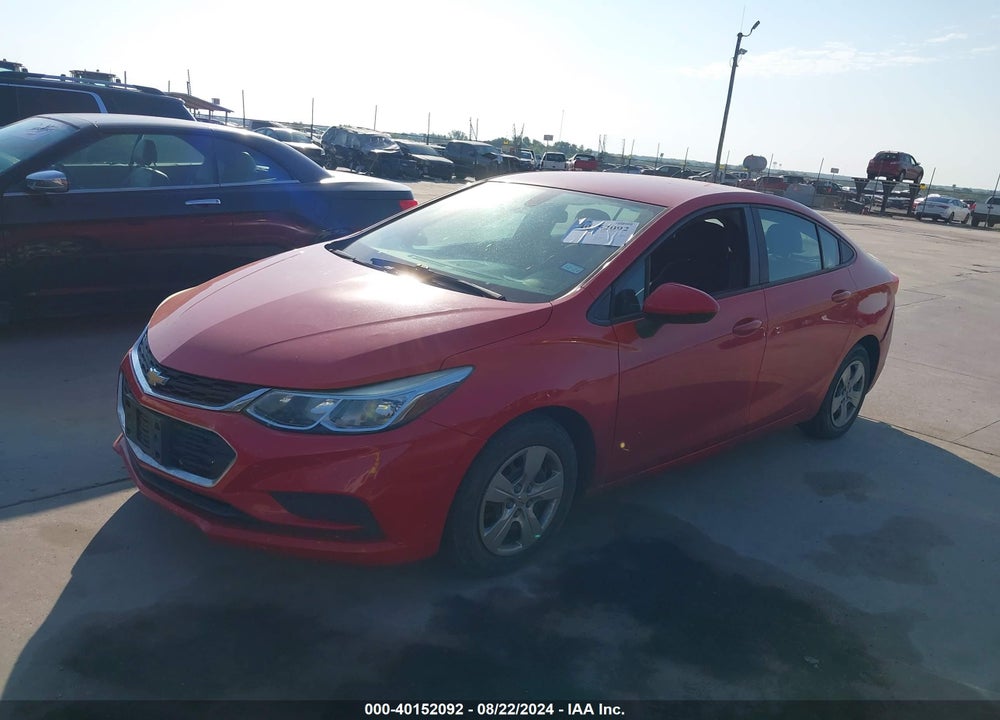 2017 CHEVROLET CRUZE LS AUTO VIN: 3G1BC5SM1HS518340