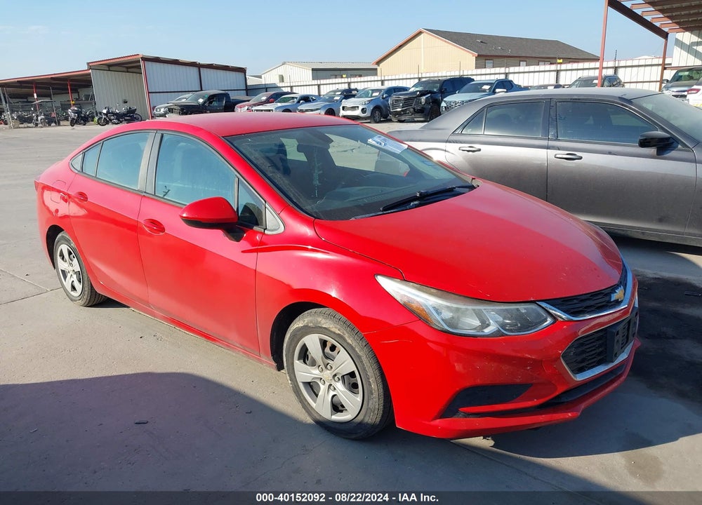 2017 CHEVROLET CRUZE LS AUTO VIN: 3G1BC5SM1HS518340