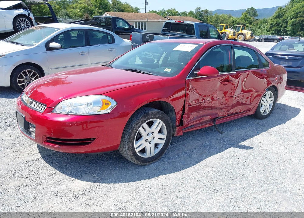 2013 CHEVROLET IMPALA LT VIN: 2G1WB5E35D1152377