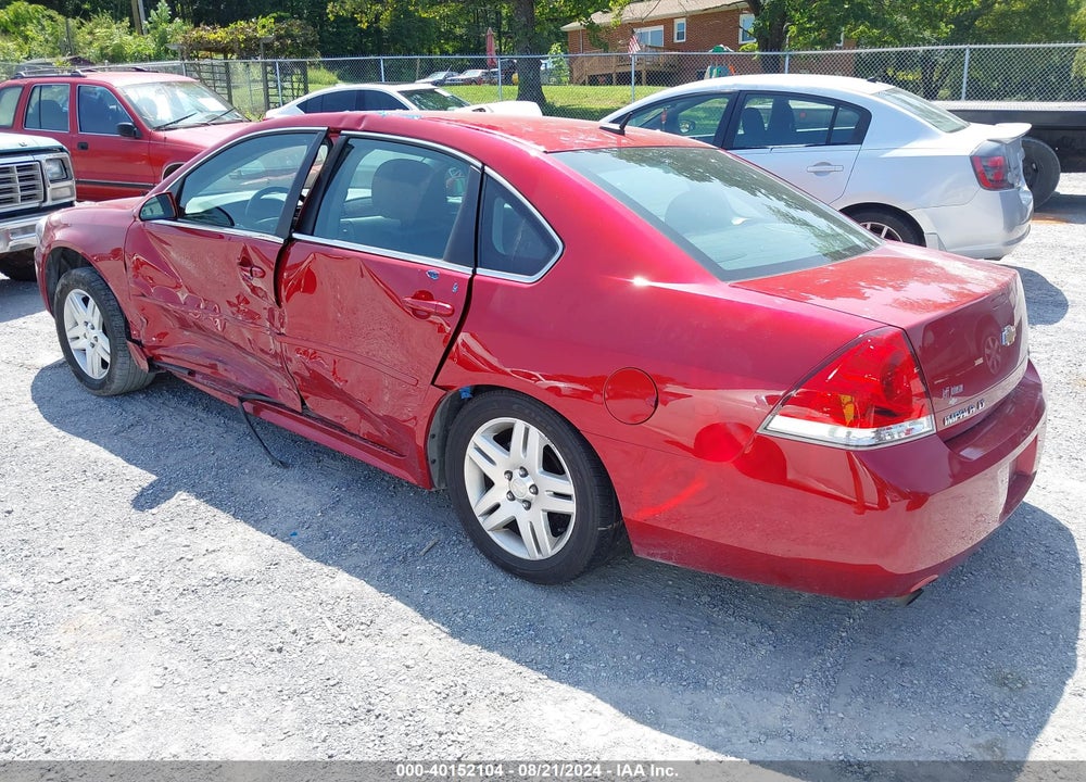2013 CHEVROLET IMPALA LT VIN: 2G1WB5E35D1152377
