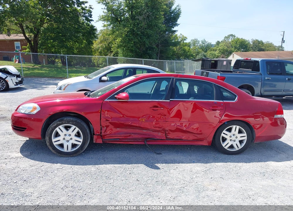 2013 CHEVROLET IMPALA LT VIN: 2G1WB5E35D1152377