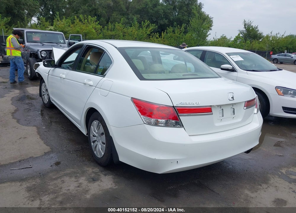 2012 HONDA ACCORD 2.4 LX VIN: 1HGCP2F31CA221872