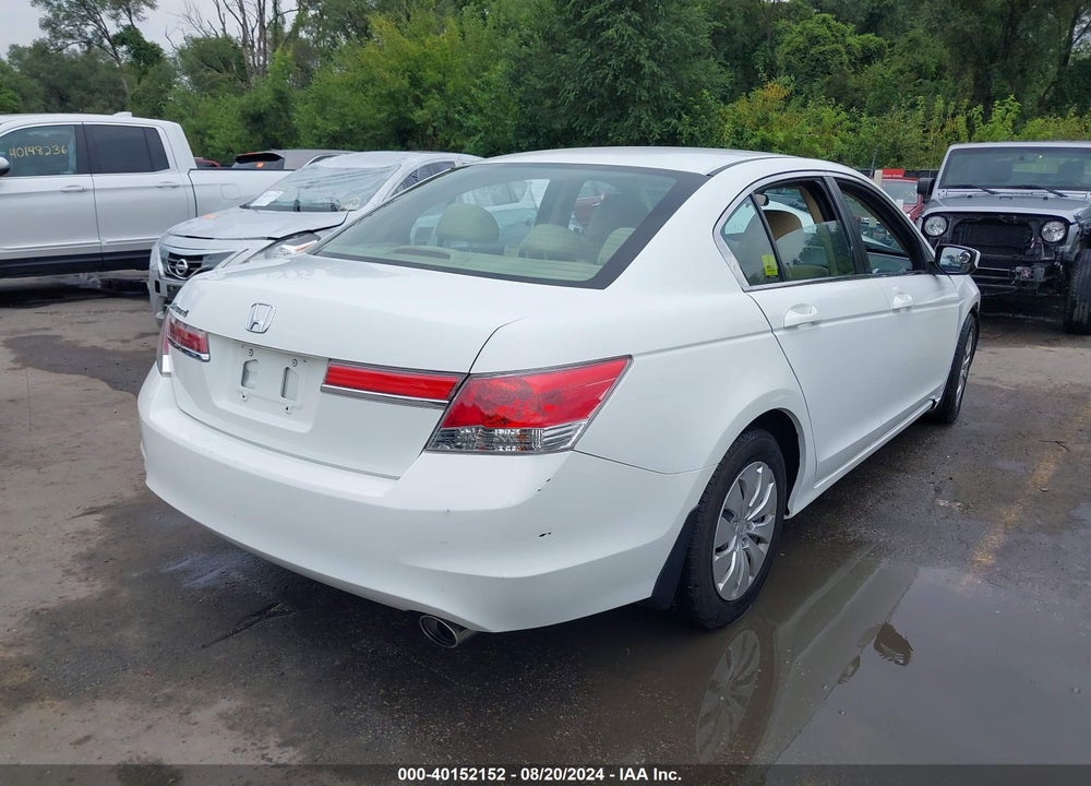 2012 HONDA ACCORD 2.4 LX VIN: 1HGCP2F31CA221872