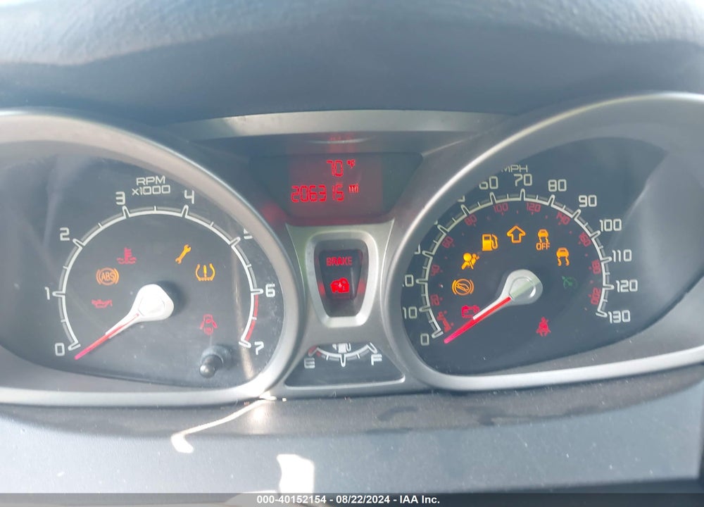 2012 FORD FIESTA SE VIN: 3FADP4EJXCM187163