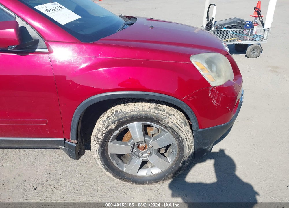 2012 GMC ACADIA SLT-1 VIN: 1GKKRRED1CJ371993