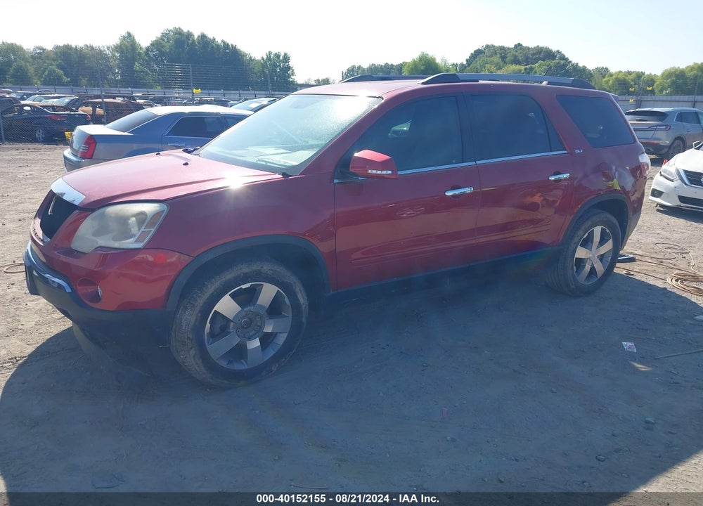 2012 GMC ACADIA SLT-1 VIN: 1GKKRRED1CJ371993