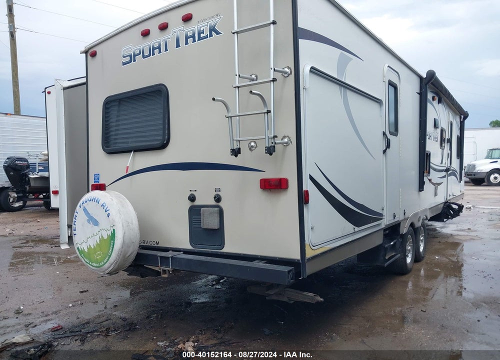 2014 VENTURE TRAVEL TRAILER VIN: 4EZT13221E8076165