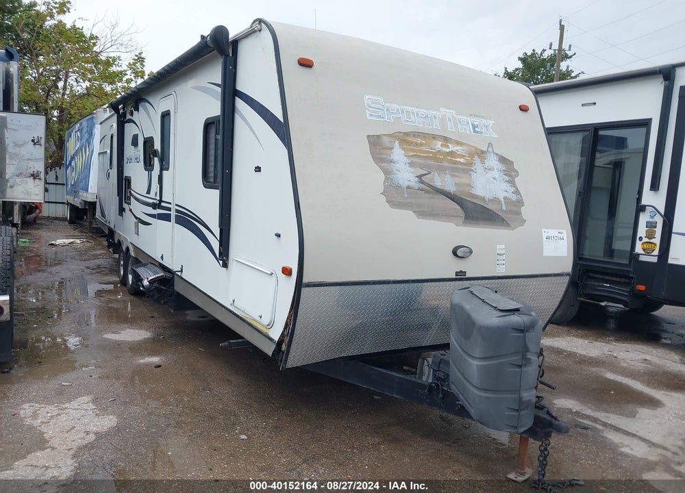 2014 VENTURE TRAVEL TRAILER VIN: 4EZT13221E8076165