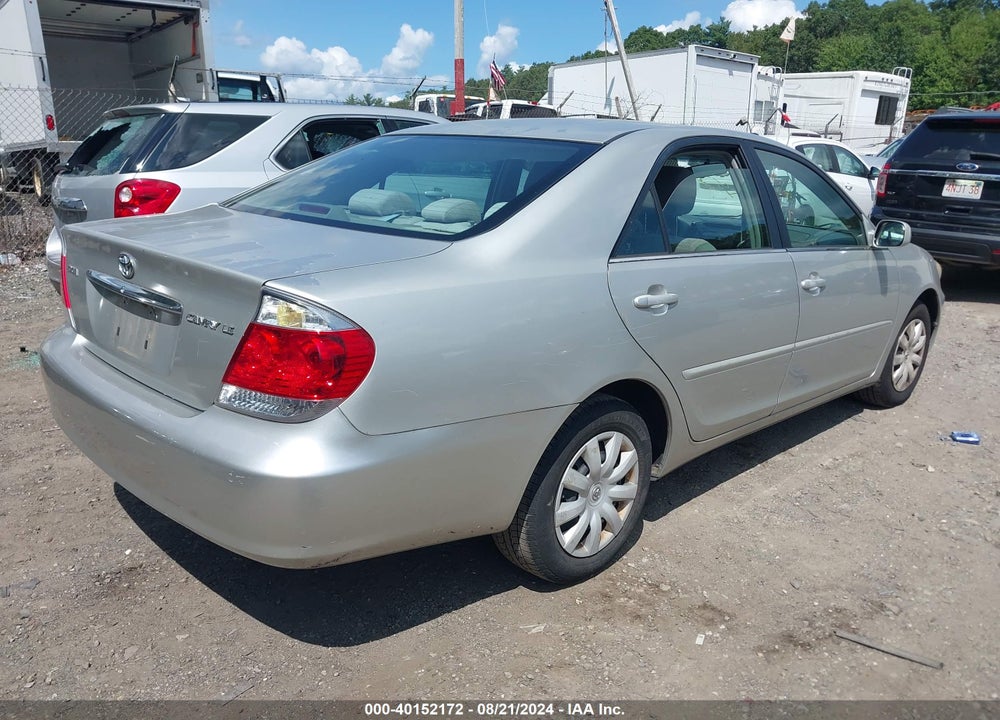 2005 TOYOTA CAMRY LE VIN: 4T1BE30K65U951330