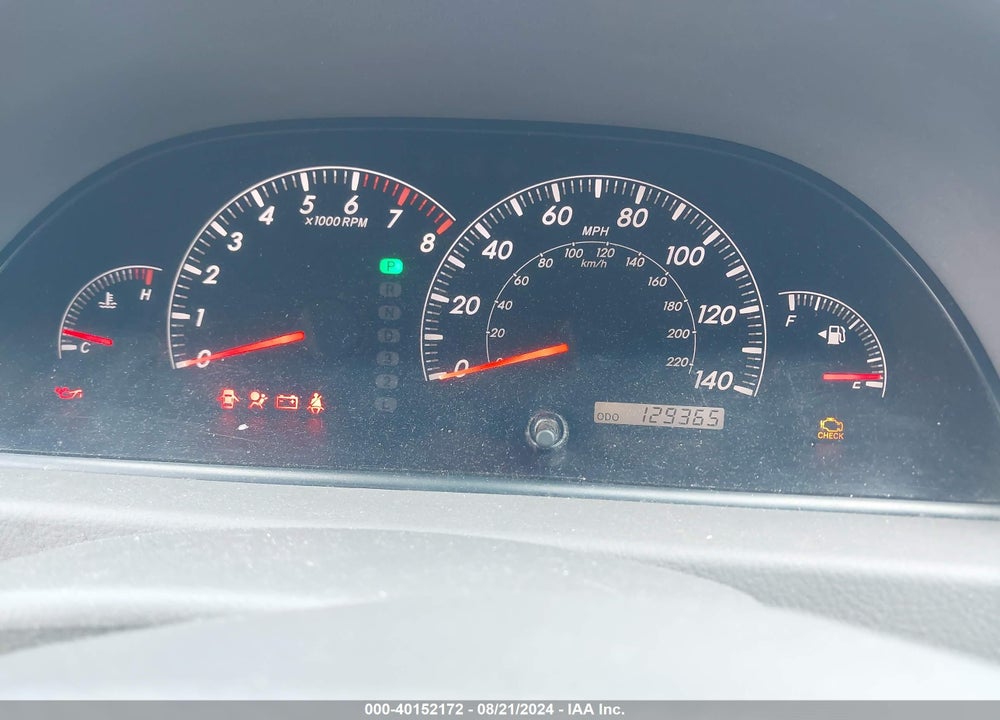 2005 TOYOTA CAMRY LE VIN: 4T1BE30K65U951330