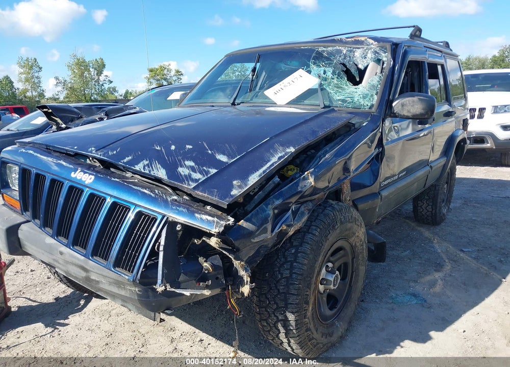 2001 JEEP CHEROKEE SPORT VIN: 1J4FF48S51L501921