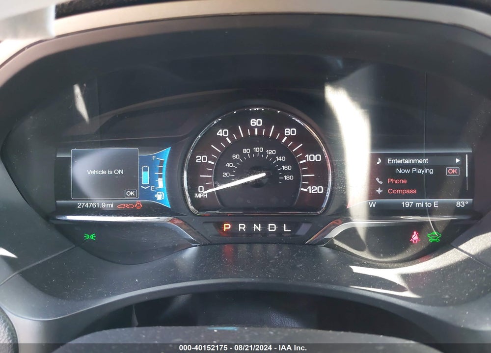 2015 LINCOLN MKZ HYBRID VIN: 3LN6L2LU0FR625854