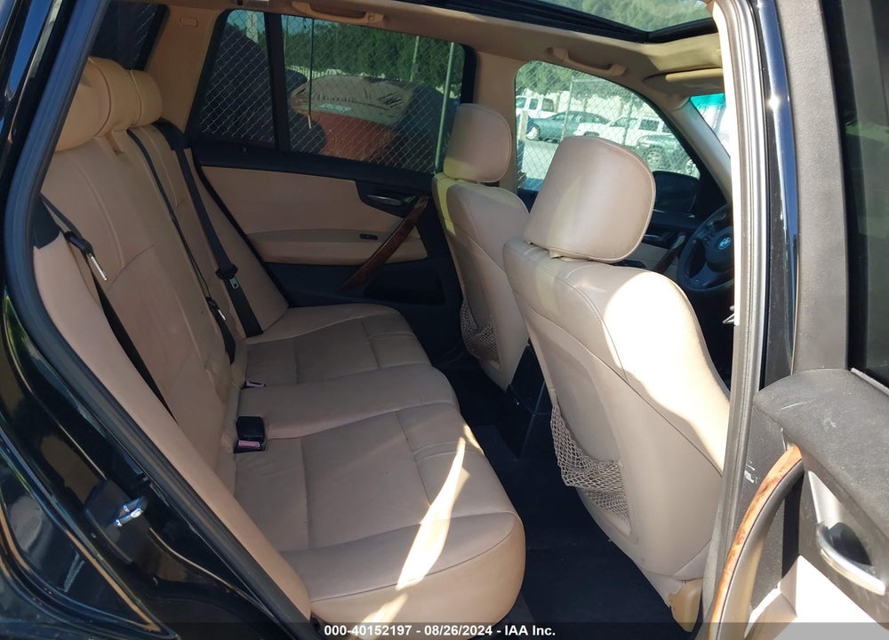 2007 BMW X3 VIN: WBXPC93407WF28806