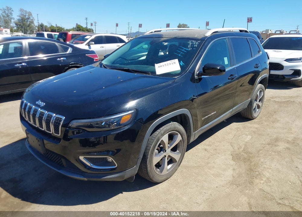 2019 JEEP CHEROKEE LIMITED FWD VIN: 1C4PJLDB8KD438673