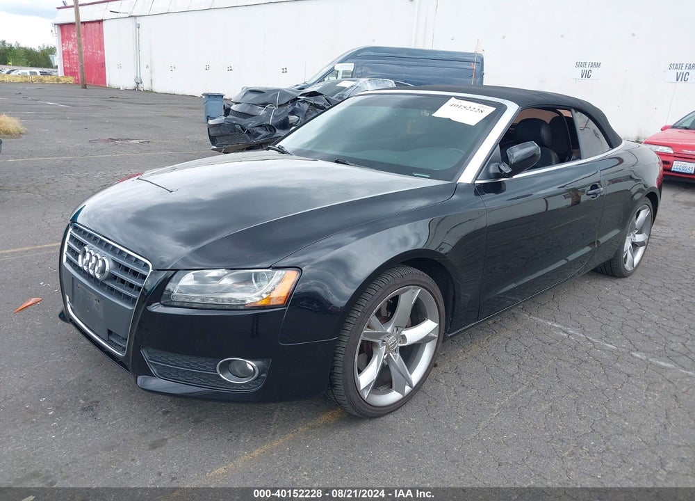 2010 AUDI A5 2.0T PREMIUM VIN: WAUJFAFH5AN013236