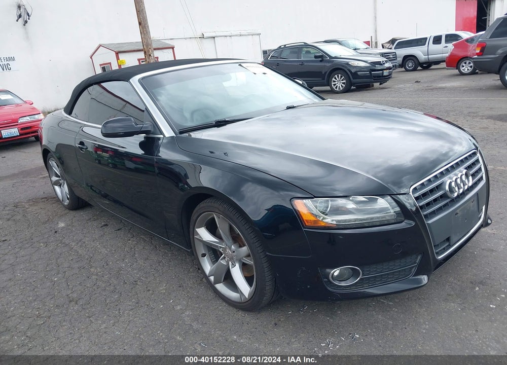 2010 AUDI A5 2.0T PREMIUM VIN: WAUJFAFH5AN013236
